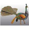 Image 1 : Tin Litho Peacock Wind-Up Toy.
