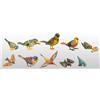 Image 1 : Lot of 10: Tin Litho Bird Wind-Up Toys.