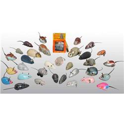 Lot of 34: Mouse Toys.