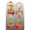 Image 1 : Lot of 4: Bird in Cage Wind-Up Toys.
