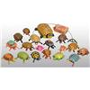 Image 1 : Lot of 18: Tin Litho Turtle Toys.