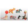 Image 1 : Lot of 6: Celluloid Animal Wind-Up Toys.