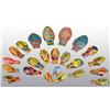 Image 1 : Lot of 23: Tin Beetle Clicker Toys.