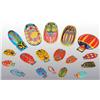 Image 1 : Lot of 18: Tin Litho Insect Clicker Toys.