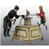 Image 1 : Tin Hand-Painted Figural Go-About Wind-Up Toy.