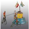 Image 1 : Tin Hand-Painted Bicycle Wind-Up Toy.