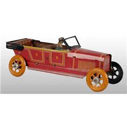 Tin Nickel-Sized Automobile Toy.