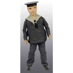 Tin Lehmann Mars Sailor Wind-Up Toy.