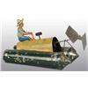 Image 1 : Tin Hand-Painted Water Boat Wind-Up Toy.