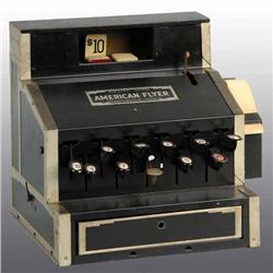 American Flyer Cash Register Toy.