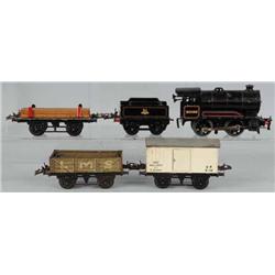 Hornby O-Gauge Freight Train Set.