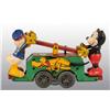 Image 1 : Walt Disney Mickey Mouse & Donald Duck Handcar Toy