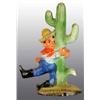 Image 1 : Cast Iron Cowboy Drunk by Cactus Bottle Opener.