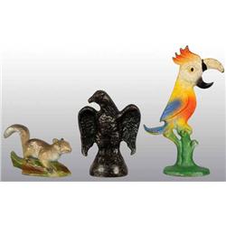 Lot of 3: Cast Iron Bottle Openers.