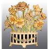 Image 1 : Cast Iron Hubley Narcissus Doorstop.