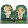 Image 1 : Cast Iron Children at Gate Bookends.