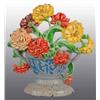 Image 1 : Cast Iron Zinnias Doorstop.
