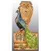 Image 1 : Cast Iron Peacock by Urn on Fence Doorstop.