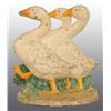 Image 1 : Cast Iron Three Geese Doorstop.
