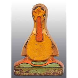 Cast Iron Child’s Duck Doorstop.