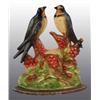 Image 1 : Cast Iron Swallows Doorstop.