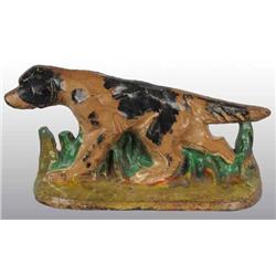 Cast Iron Setter Doorstop.