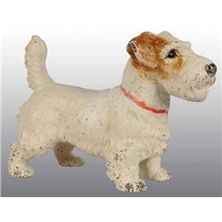 Cast Iron Sealyham Doorstop.