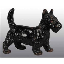 Cast Iron Standing Scottie Doorstop.