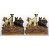 Image 1 : Wirehaired Terrier and Scottie Terrier Bookends.