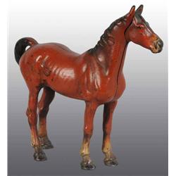 Cast Iron Large Horse Doorstop.