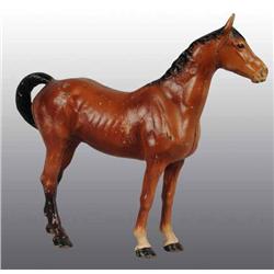 Cast Iron Large Horse Doorstop.