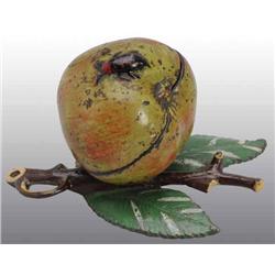 Cast Iron Apple Still Bank.