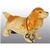 Image 1 : Cast Iron Spaniel with Trap Still Bank.