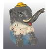 Image 1 : Cast Iron Elephant Seated Still Bank.