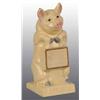 Image 1 : Cast Iron The Wise Pig Still Bank.