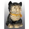 Image 1 : Cast Iron Cat with Bow Still Bank.