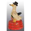 Image 1 : Cast Iron Duck on Tub Still Bank.