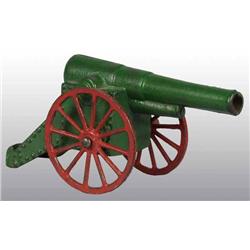 Cast Iron Cannon Still Bank.
