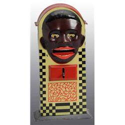 Tin Black Minstrel Mechanical Bank.