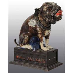 Cast Iron Bull Dog Mechanical Bank.