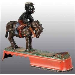 Cast Iron Always Did 'Spise A Mule Mechanical Bank