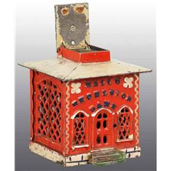 Cast Iron Hall's Excelsior Mechanical Bank.