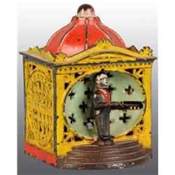 Cast Iron Hall's Liliput Mechanical Bank.