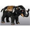 Image 1 : Cast Iron Elephant with 3 Stars Mechanical Bank.