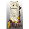 Image 1 : Cast Iron Owl Turns Head Mechanical Bank.