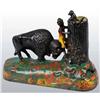 Image 2 : Cast Iron Butting Buffalo Mechanical Bank.