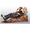 Image 1 : Cast Iron Reclining Chinaman Mechanical Bank.