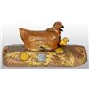 Image 1 : Cast Iron Hen & Chick Mechanical Bank.