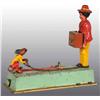 Image 1 : Cast Iron Monkey Bank Mechanical Bank.