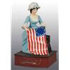 Image 1 : Cast Iron Betsy Ross Mechanical Bank.